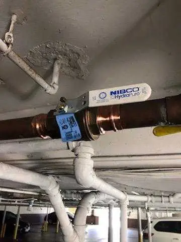 Copper pipe repair and valve work for Water Line Repair in Lisbon